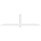 Ekena Millwork Eugene Architectural Grade PVC Gable Bracket, 84"W x 24 1/2"H x 2"D x 4"F, 7/12 Pitch GBP084X25X0204EUG00 - alternate 3